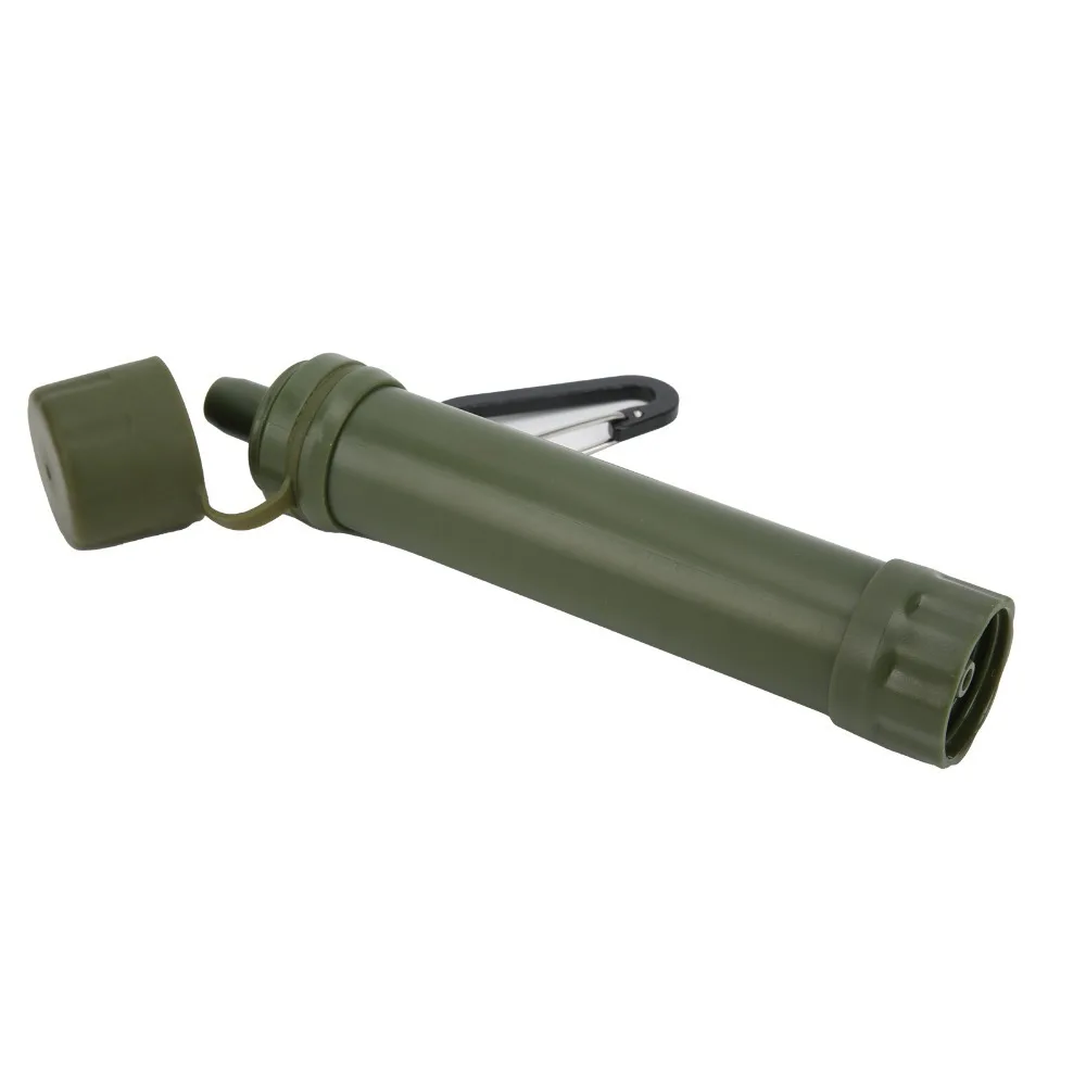 Portable PP Water Filter Easy Use Direct Drink Water Purifier Survival Gear Light Weight Camping Filter Field Hike