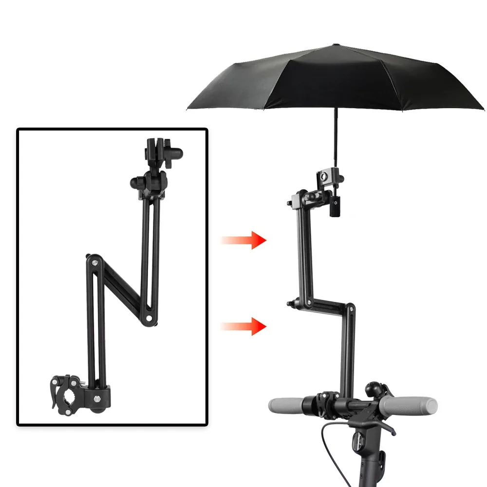 

Adjustable Umbrella Holder Multiused Foldable Stand for Xiaomi M365 Mi3 Mi4 Pro2 1S Max G30 Electrical Scooter Portable Stand
