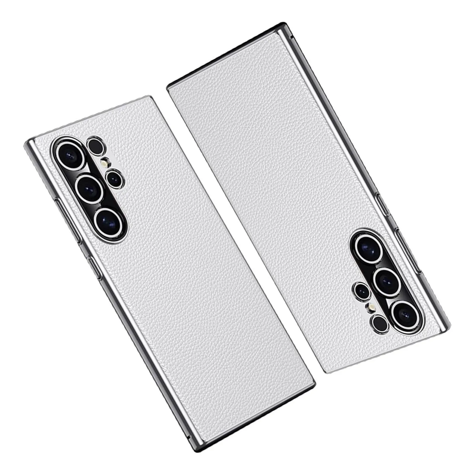 

Кожаный чехол для Samsung Galaxy S25/S25 Plus/S25 Ultra – полная защита камеры, противоударный, дизайн рассеивания тепла