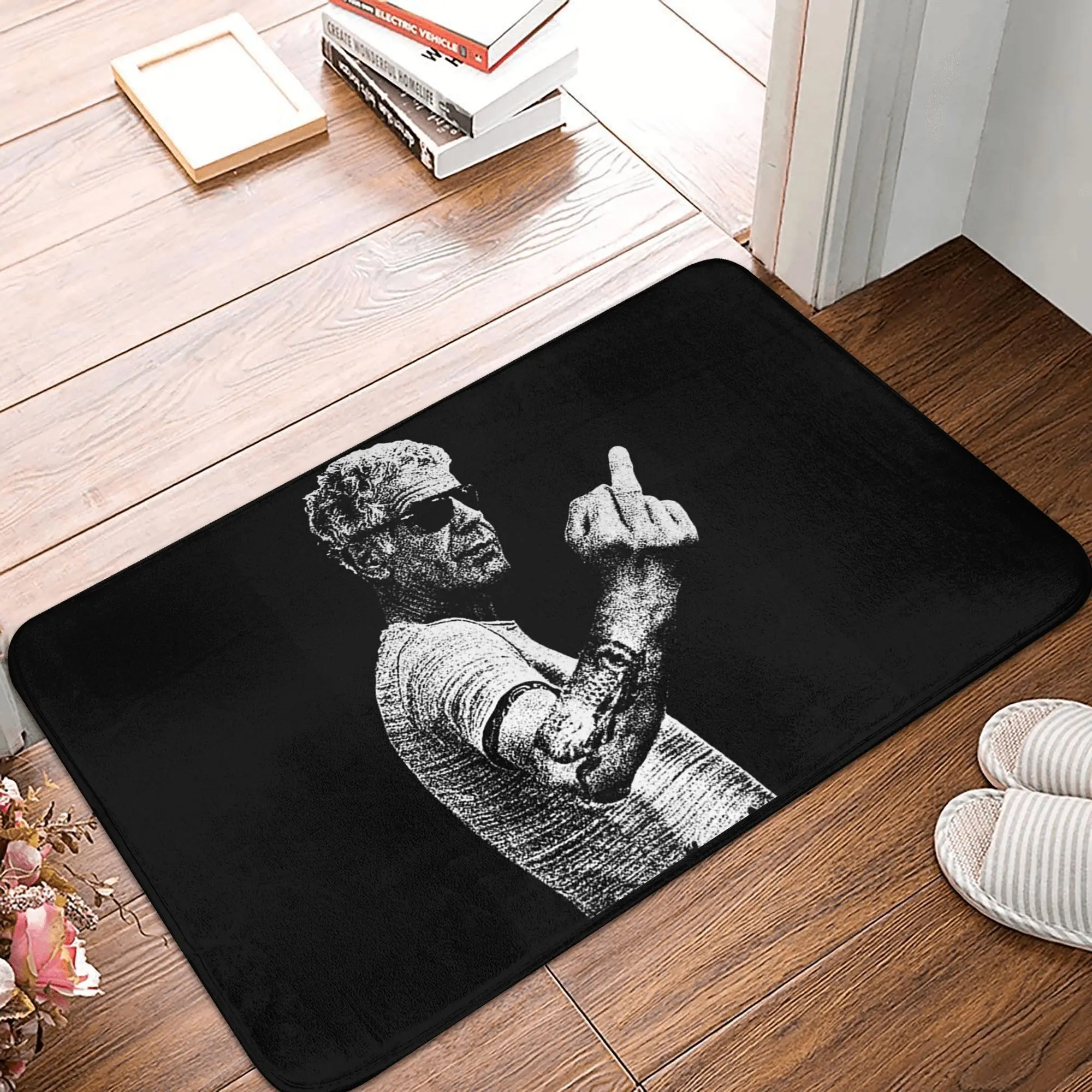 

Anthony Bourdain retro Non-slip Doormat Floor Mat Water oil proof Carpet Rug for Kitchen Entrance Home Balcony Footpad Mats