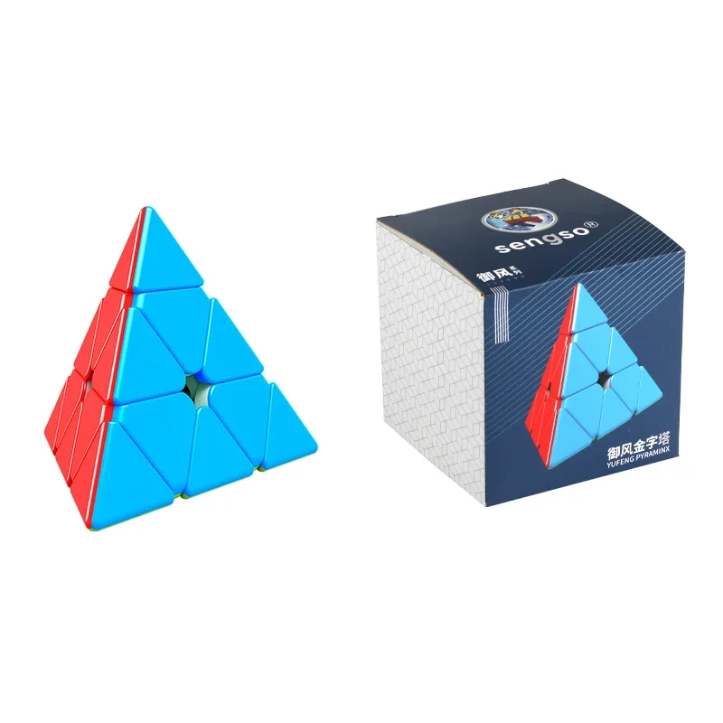 [Picube] SengSo YuFeng Pyraminx Maglev Ball Core Magnetic Professional 3x3x3 Speed Puzzle Children Fidget Toy 3×3 Cubo