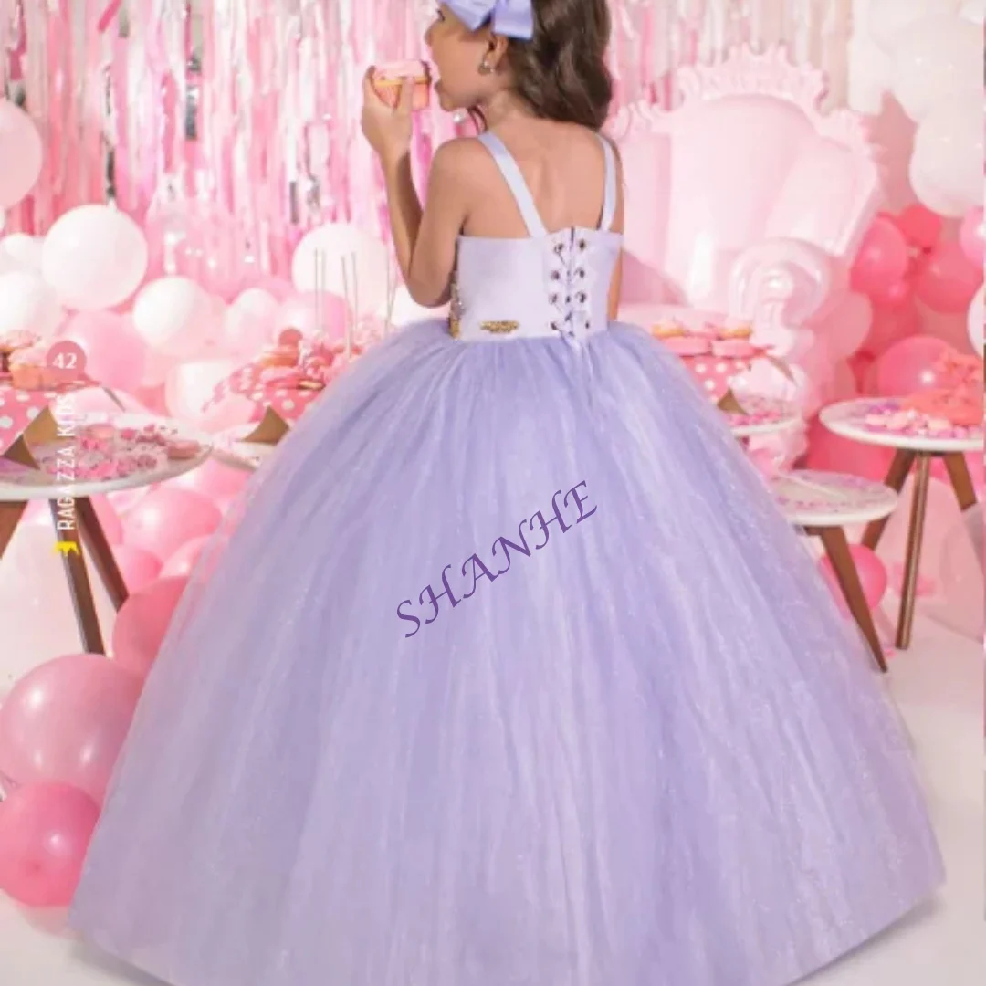 

Мини-платья Quinceanera по индивидуальному заказу, мексиканское бальное платье, тюлевые платья с бисером для девочек-цветочниц на свадьбу, очаровательные пышные платья Baby C