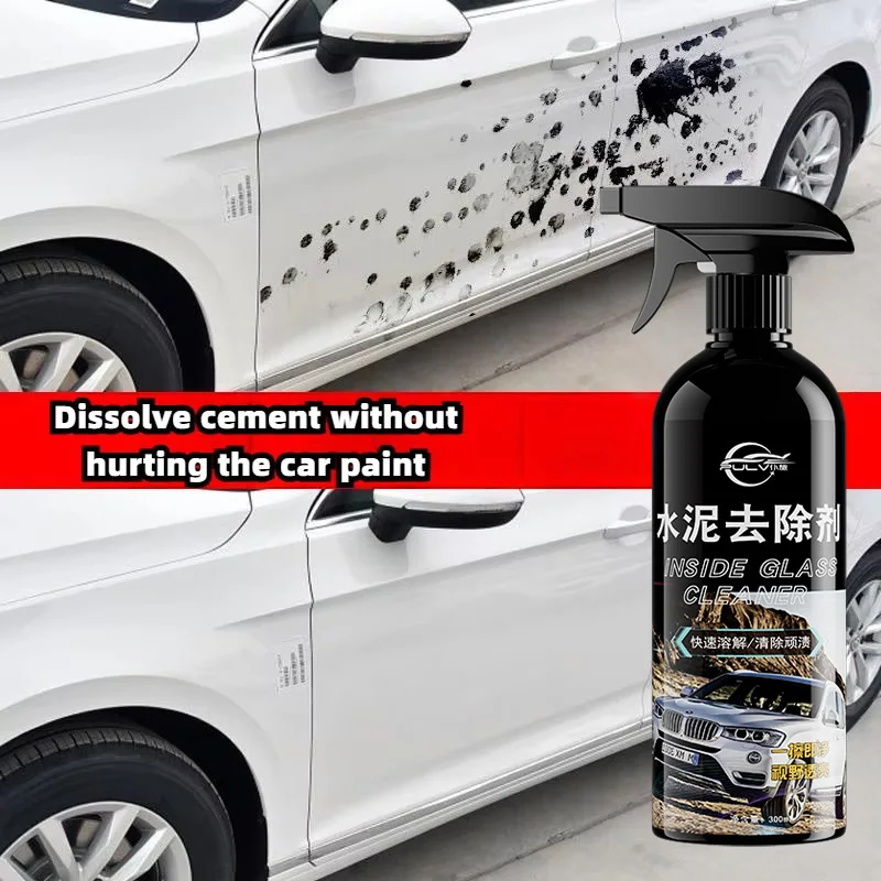 PULV 1PCS 300ML Cement remover Automobile Glass Cleaning Special Cleaner for Remove Concrete Universal Car Accessories