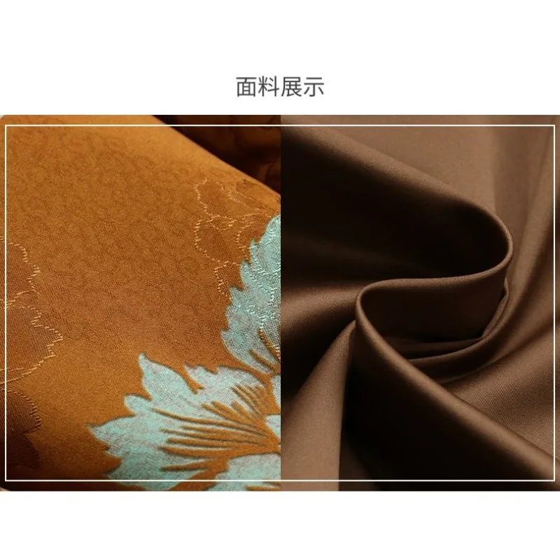 New Chinese-style Short Down Jacket A New High-end Printed Thickened Warm White Duck Down Coat for Women's Winter Fashion Grace.