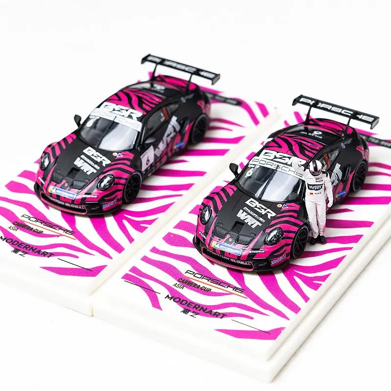 

Diecast 1:64 Scale ModernArt & WRT Porsche 911 GT3 Alloy Car Model Collectible Toy Gift Souvenir Display Ornament