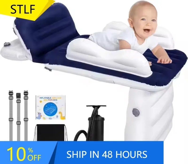 XMSJ Modern Portable Inflatable Airplane Bed For Kids Custom Convertible Cribs For Bedroom & Hotel For Sleep