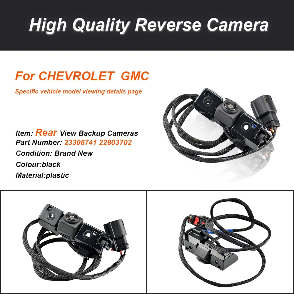 22803702 23306741 590-082 Rear View Camera Reverse Parking Assist Backup Camera For Chevrolet Silverado GMC Sierra 2014 2015