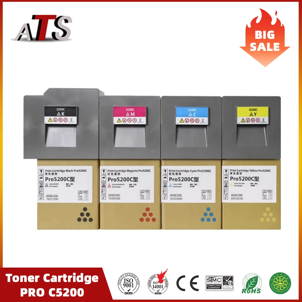 

1PCS Pro C5200 Toner Cartridge For Ricoh Pro C5200 C5210 C5200s C5210s High Quality Japanese Color Toner