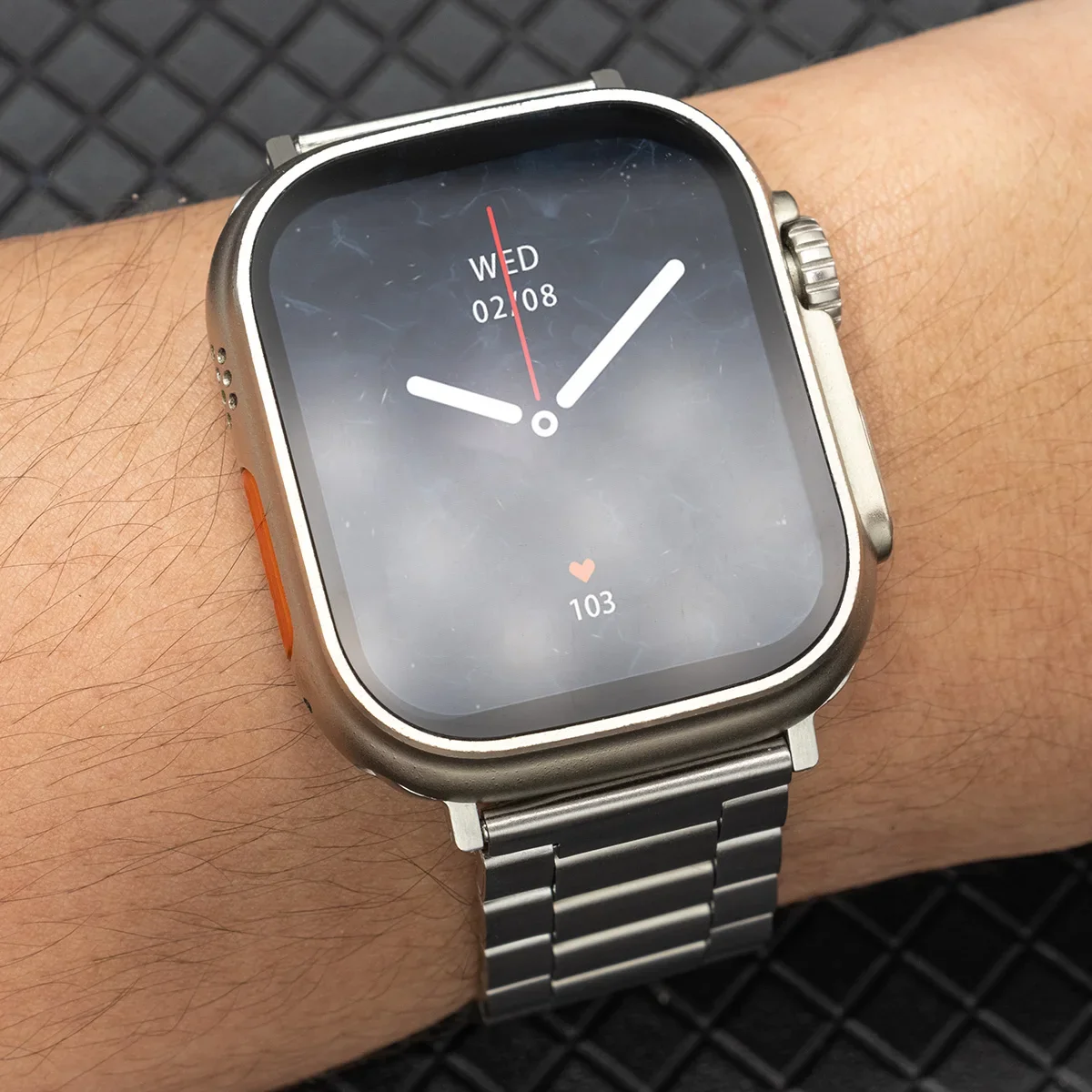 스테인리스 스틸 울트라 팔찌 iWatch 밴드 40mm/41mm/42mm/44mm/45mm 메탈 스트랩 애플 워치 시리즈 876 SE543 호환