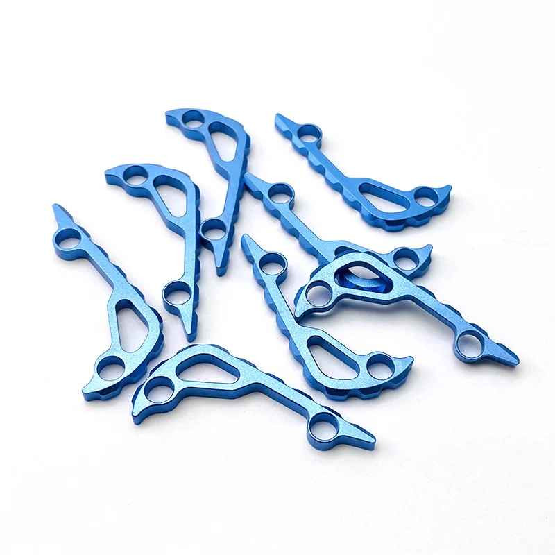 1Pc อลูมิเนียมอัลลอยด์วัสดุที่กำหนดเองมีด Backspacer กลับ Spacer กระดูกสันหลัง Keel สำหรับ Benchmade Bugout 535 DIY อุปกรณ์เสริม