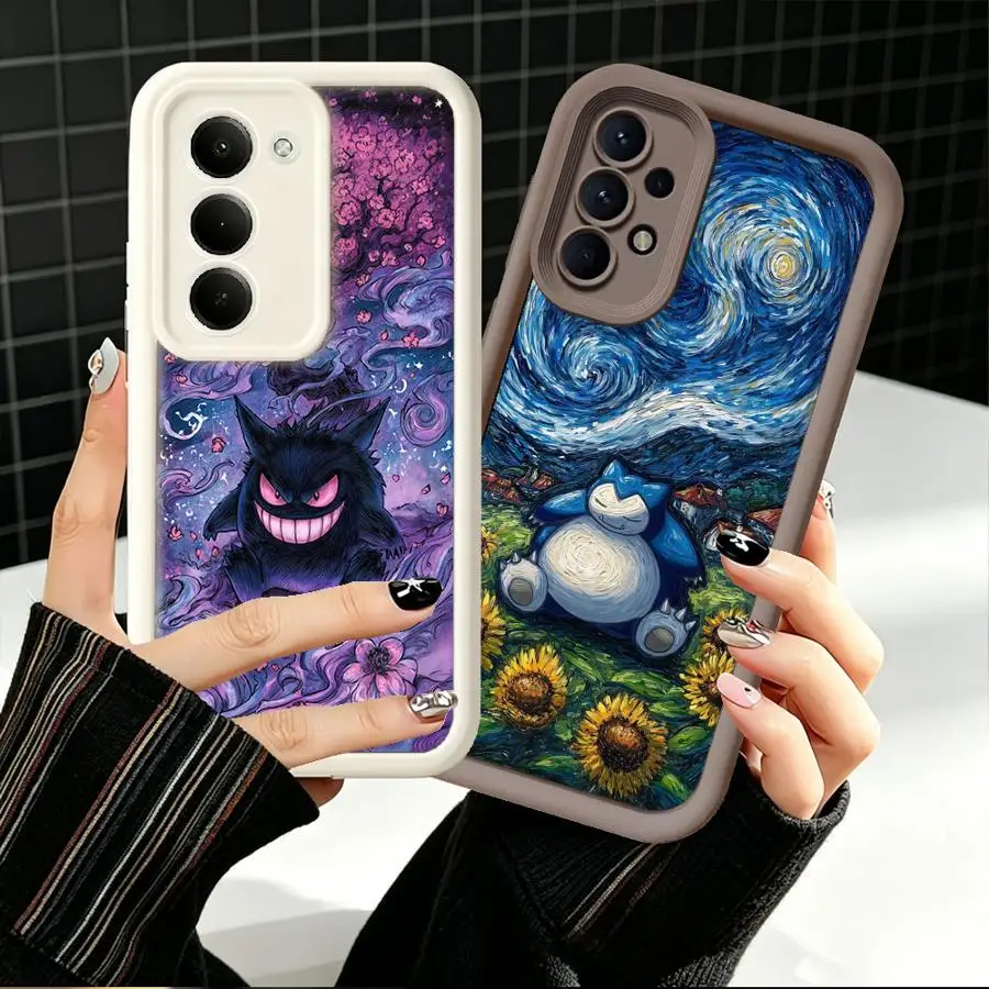 Phone Cover Case for Samsung Galaxy A15 A24 A14 A22 A12 A07 A05A73 A35 A17 A06 A36 A11 A21s A13 A30 A50 A52 A16 A25 Gengar