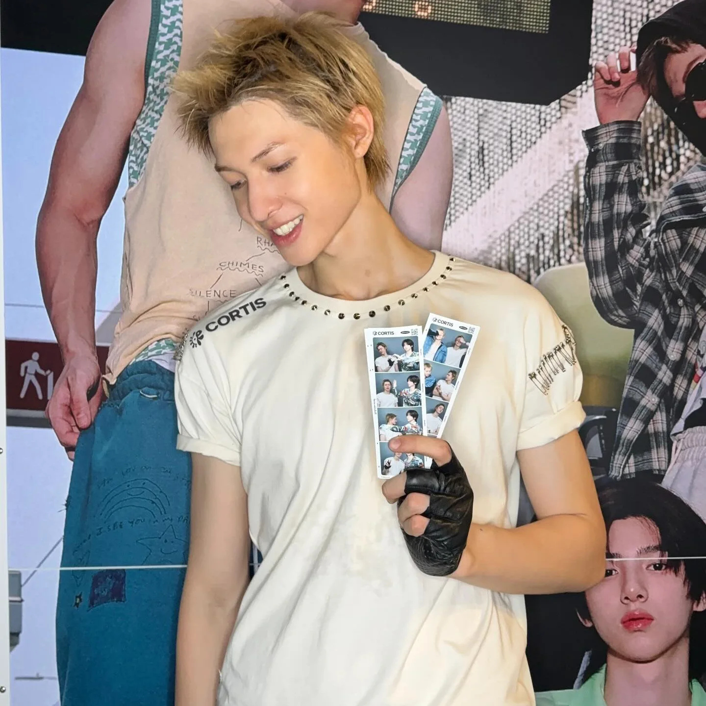 8 unids/set ídolo Kpop CORTIS divertido 4 piezas rejilla Selfie marcapáginas de doble cara tarjeta MARTIN JAMES JUHOON SEONGHYEON KEONHO regalo para seguidores