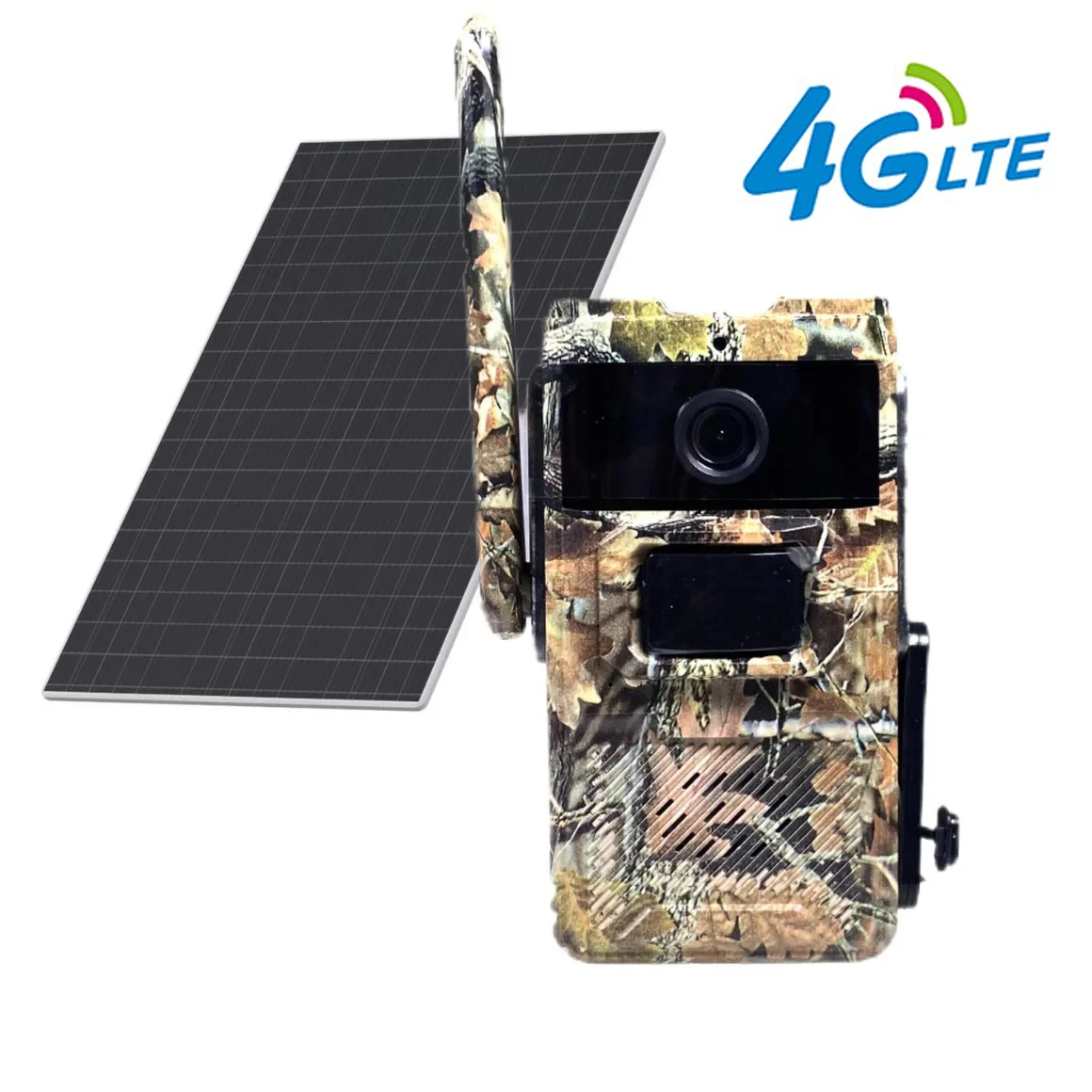 

4G LET Card Solar Wildlife Camera 14MP Hunting Trail Camera IP66 Waterproof 14MP APP Motion Detection IR Night Vision Device