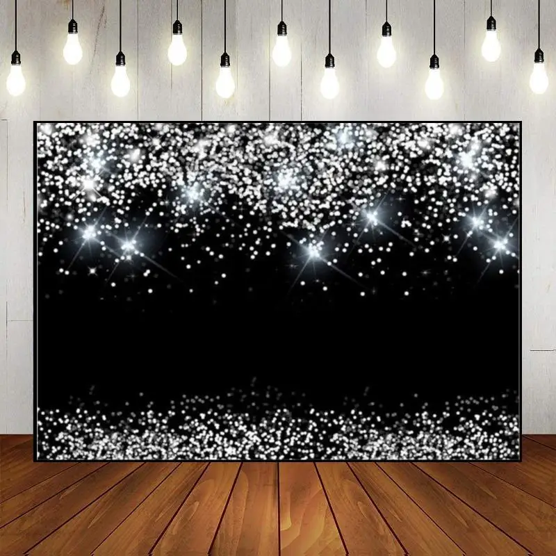 Twinkle Littler Star Custom Birthday Backdrop Background Decoration Photo Galaxy Starry Sky Baby Shower Party Navy Blue Studio