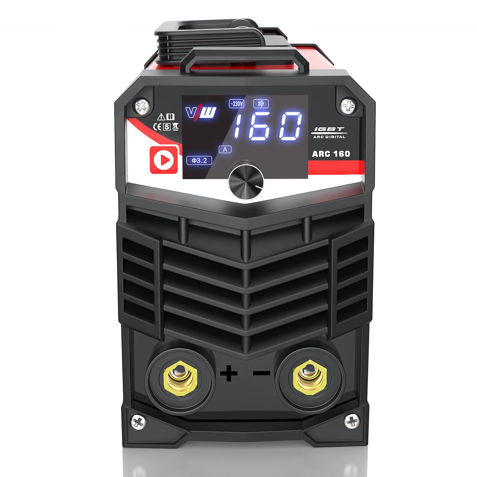 

2in1 220V TIG MMA Welding Machine New 160A Capacity For 4.0mm Rod 2in1 Lift Welding