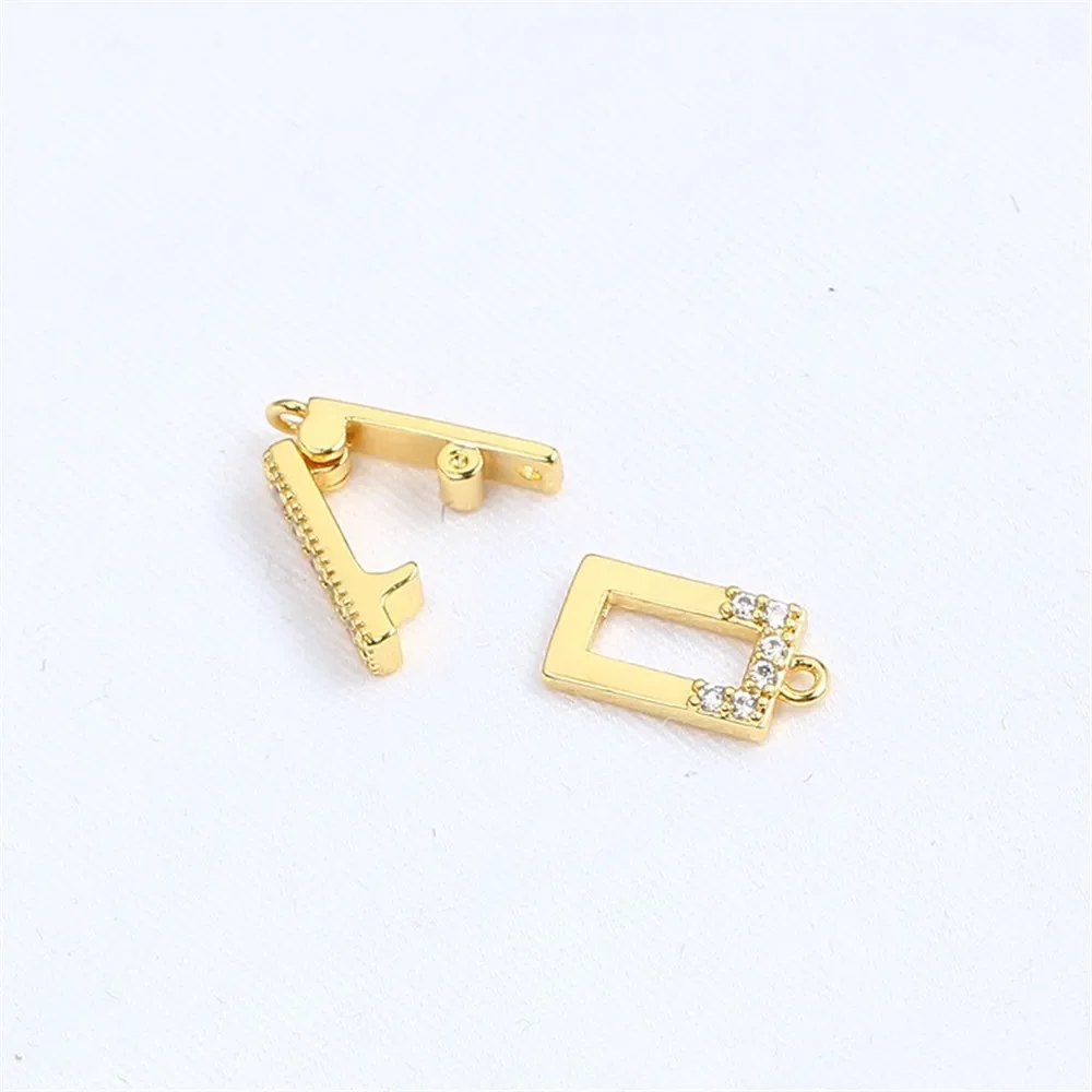 Рисунок 5 - Позолоченная медная застежка для ювелирных изделий