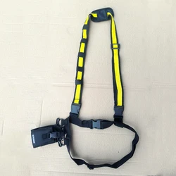 Correa táctica para walkie talkie con fijación al hombro rescate