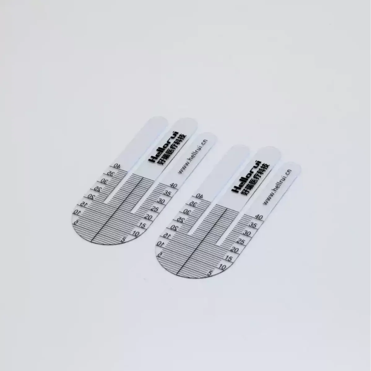 2026 New - 6PCS Pupil Height Measuring Ruler  for Full Frame Glasses Eye Altimeter