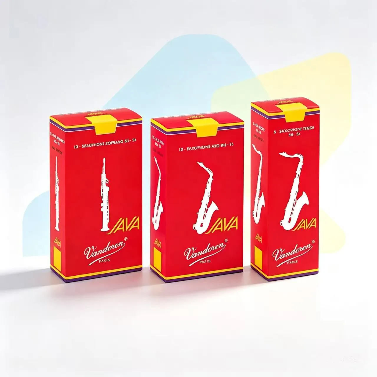 FRANCE Vandoren Red Box Java Eb Alto Saxophone Reeds Bb Soprano Tenor SAX Reed