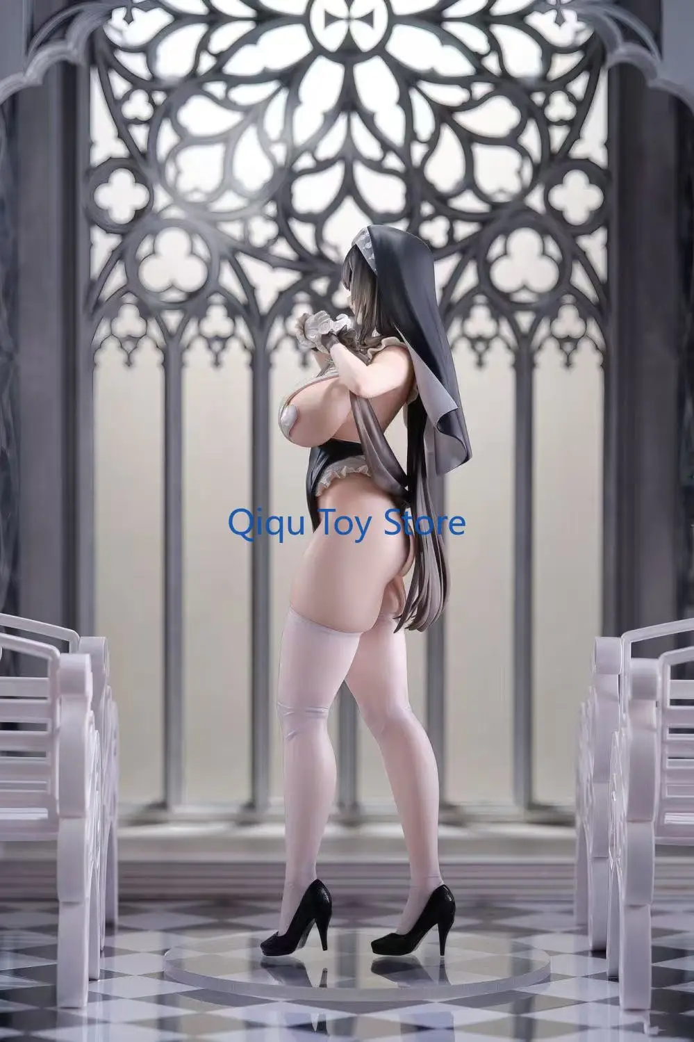 

Spot Goods Prayer Sister Limited Edition 25cm High Trendy Handicraft GK Model Ornaments Periphery