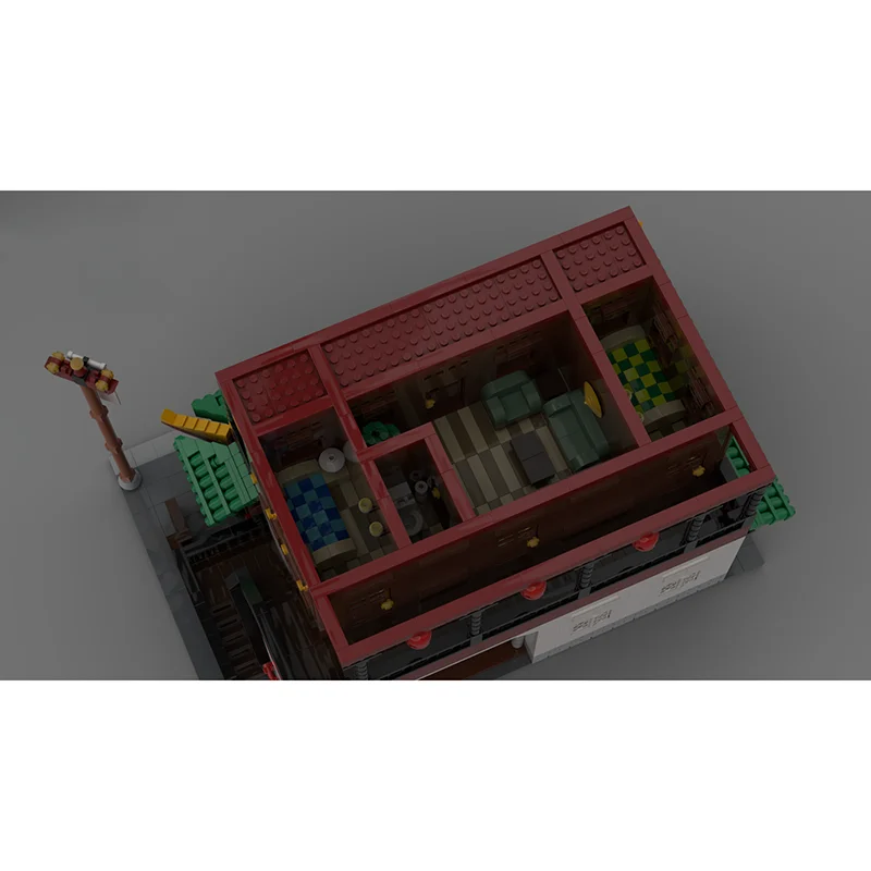 Modular City Building Model Moc Building Blocks China House Model Technology Bricks Famous Sence DIY Assembly Holiday Toy Gifts