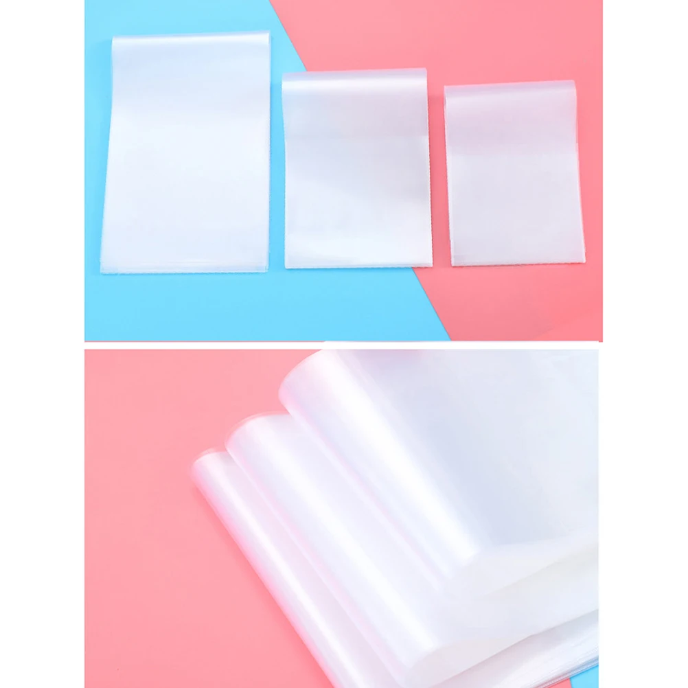 

20pcs 2 Sets A4 Plastic Book Covers Transparent Protective Environmentally-Friendly Clear Book Cover For Students