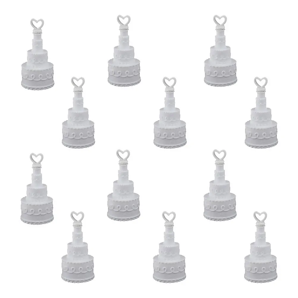 12 szt. Butelki z bąbelkami w kształcie serca, lekkie, dekoracje na wesele, imprezę, na zewnątrz, butelki z bąbelkami na tort weselny