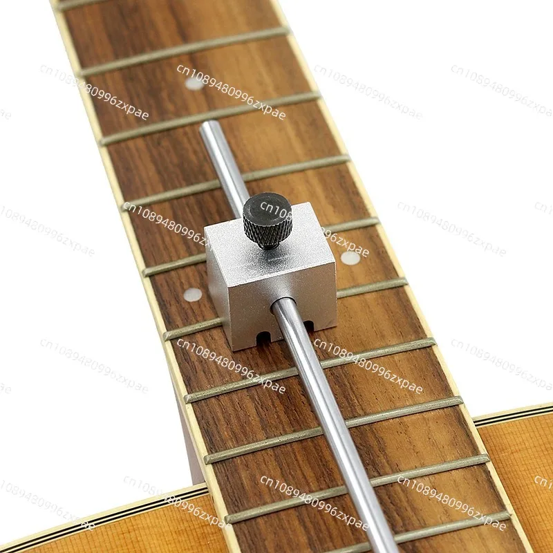 Folk Wooden Guitar String Length Measurement Compensator String Pillow Groove Compensation Sliding Rod Calibration Ruler