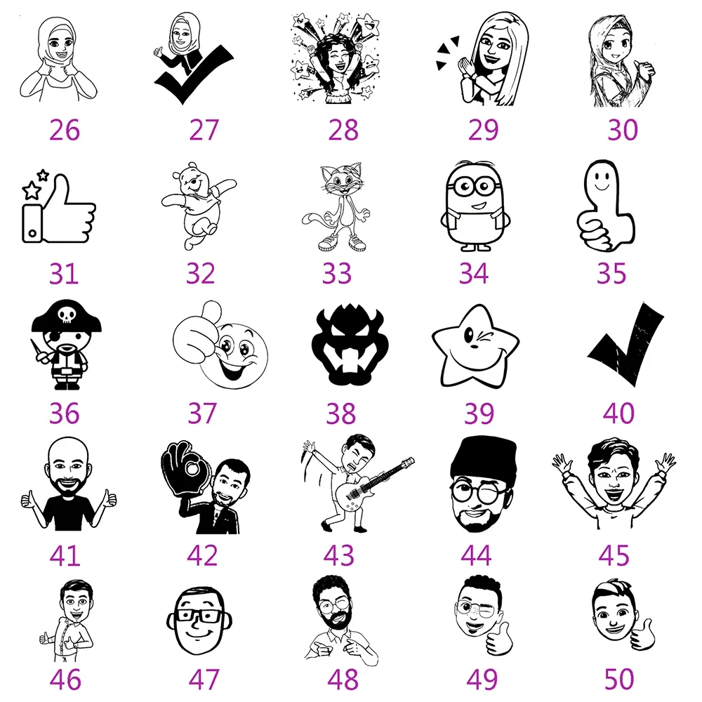 طوابع المعلم العبرية المخصصة للواجبات المنزلية المدرسية، شعار شخصي ذاتي الحبر