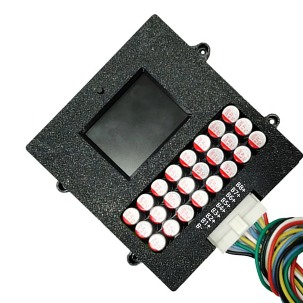 SEMOIC 8s موازن نشط مع عرض الجهد TFT Lipo/Lifepo4 بطارية جهاز قياس الجهد الكهربائي 8s 5a معادل نقل الطاقة