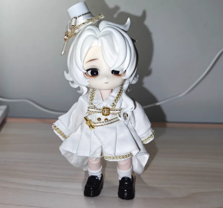 

Only Clothes Suit For Ob11 Bjd Doll White Knight Baby Dress Set Kids Trendy Toy Surprise Gift For Girl Changing Clothes Souvenir