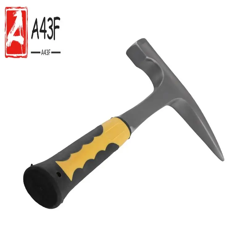 

A43F-Geological Exploration Hammer Заостренный геологический молоток для исследования минералов Ручной инструмент