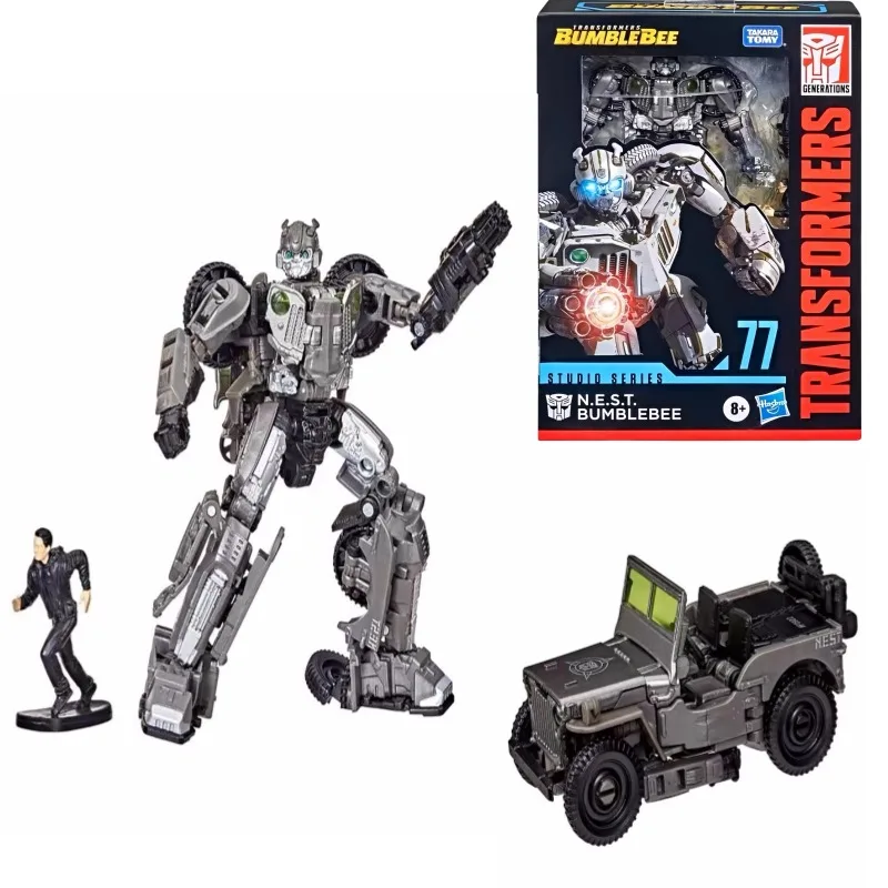 

New in Stock Transformers Hasbro SS77 Lair Force Dark Bumblebee Boys Holiday Gift Toy Action Figure Transformers Studio Series