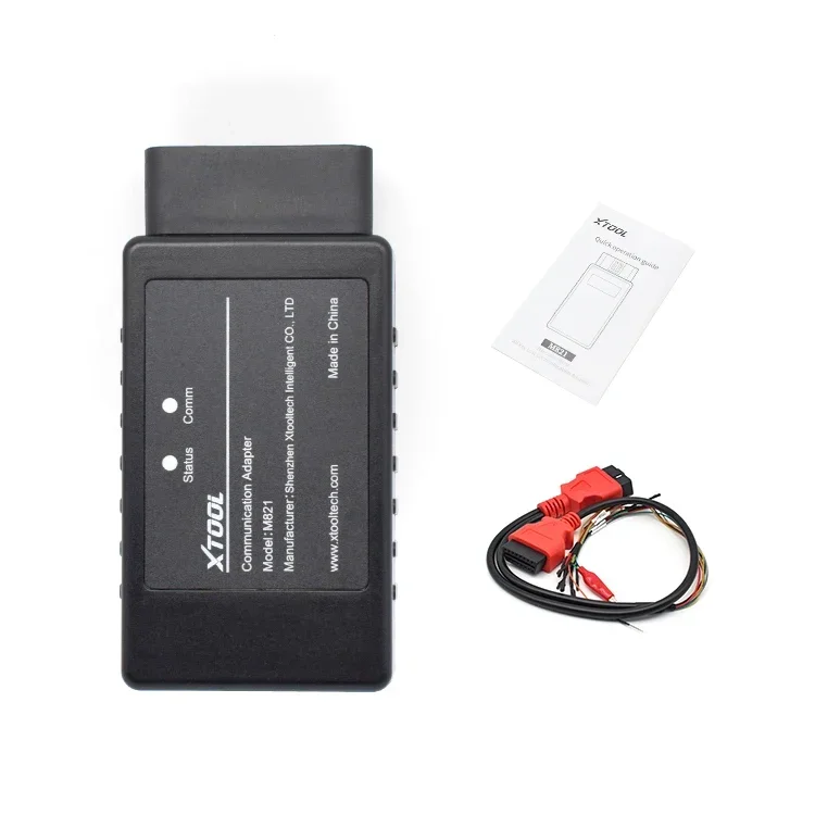 auto X-TOOL M821 Adapter Work with KC501 X100 Pad3 Max Key Programmer For B-enz All Keys Lost