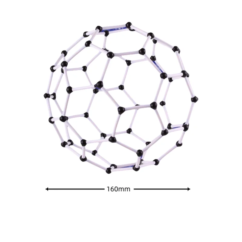 

Большая модель карбона 60, алмазная, кремнезем, хлорид натрия, кристаллическая структура c60, футбольная модель ene для средней и старшей школы