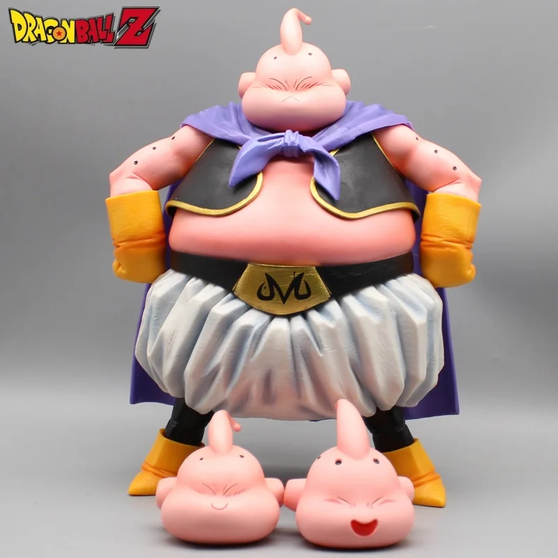 

28cm Dragon Ball Figure Buu Enemy Vs Fat Buo Double Headed Replaceable Model Collectible Ornaments Model Desk Collection Model T