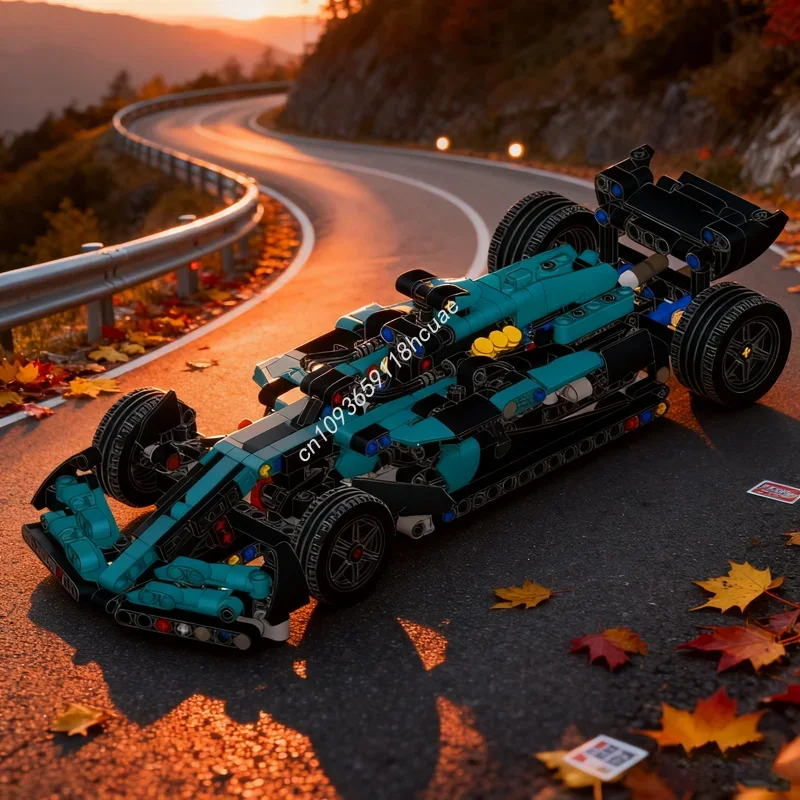 

495pcs MOC Aston Martin Alternate Build Using Technical Model Building Blocks DIY Creative Idea Toy Brick Christmas Gifts Kids