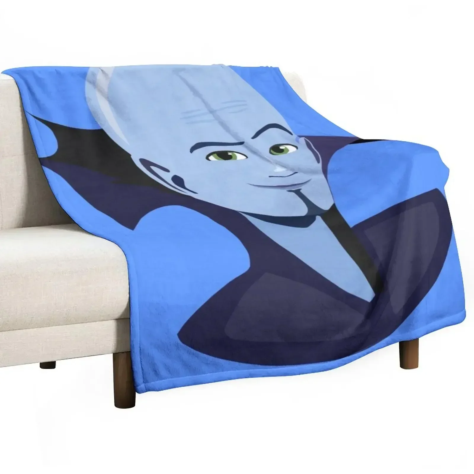 Megamind / big brain Throw Blanket Bed covers warm winter Blankets