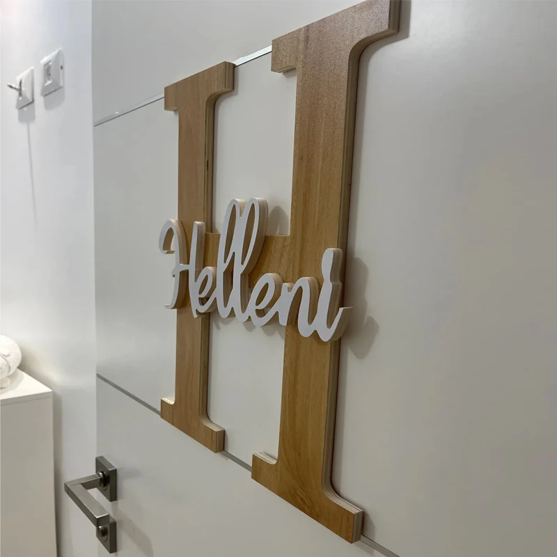 Custom Wood Word Personalized Wood Wall Letters Wooden Name Signs Wooden Letters