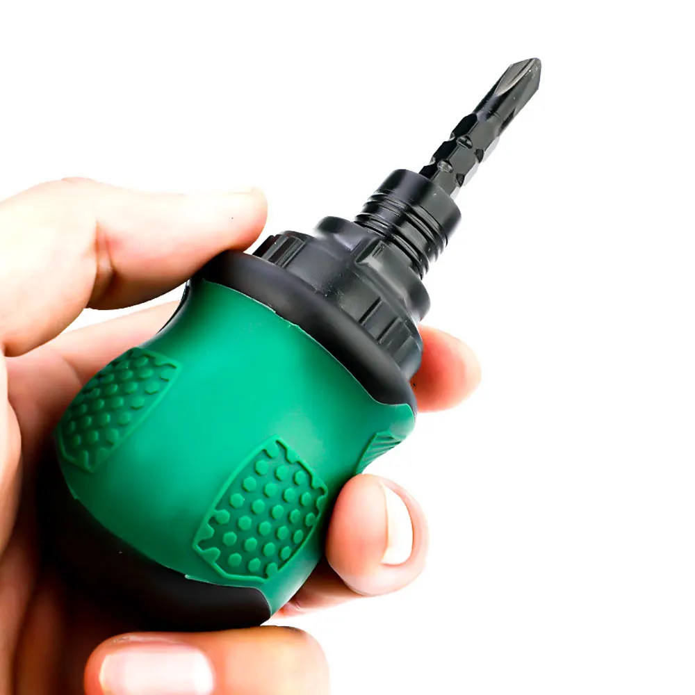 Binoax Mini Ratchet ข้อต่อไขควงชุด Magnetic Telescopic ประหยัดแรงงานเครื่องมือมือ Torx Phillips Slotted