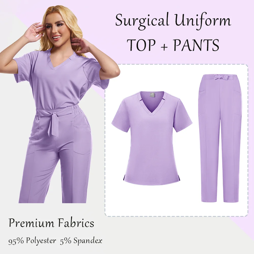 Clinical Green Gray Blue Rose Sanitary Dentist Medical Nursing Veterinary Surgical Uniform Men Work Wear Jogger Man Scrubs Sets