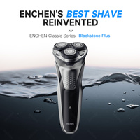 ENCHEN Blackstone plus Electrical Rotary Shaver Full Body Washable IPX7 Waterproof Dry Wet Dual Use Rechargeable Shaving Machine