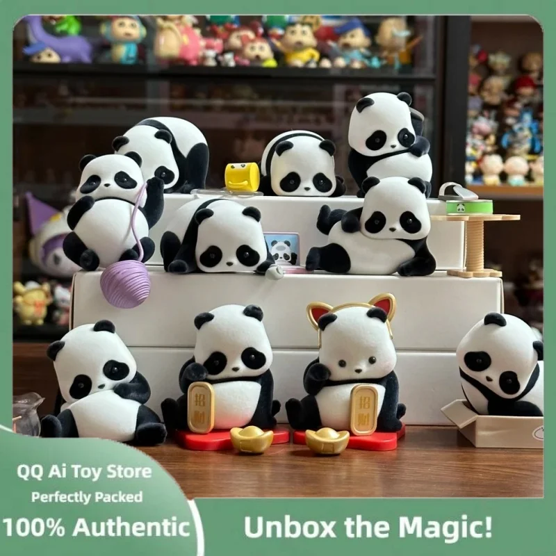 

Original Panda Roll Pandas Are Also Cat Series Blind Box Ornaments Action Figures Lovely Animal Model Surprise Box Fubao