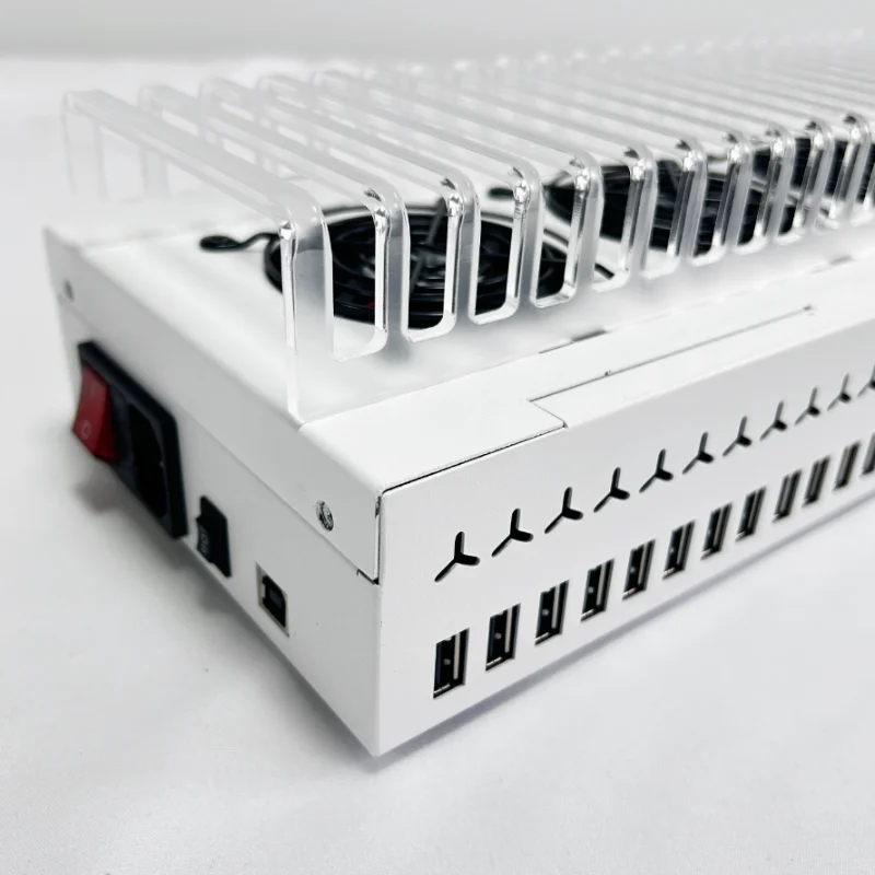 20-Port Phone Farm USB Hub Android Motherboard Control Box  Batch Synchronization Control Unified Management Smartphones