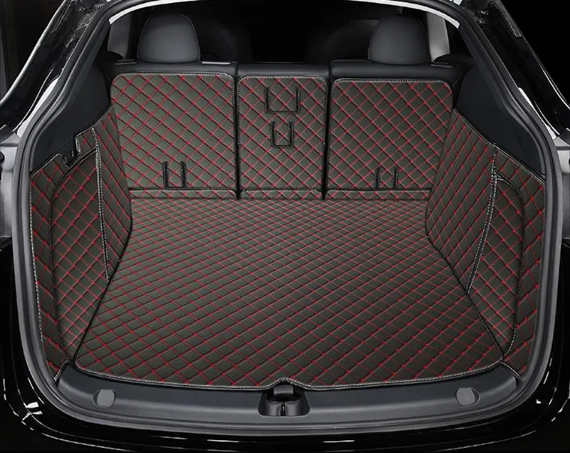 Top quality! Special car trunk mats for Mercedes Benz EQS 450 SUV 5 seats 2023 2024 cargo liner boot carpets cover,Free shipping