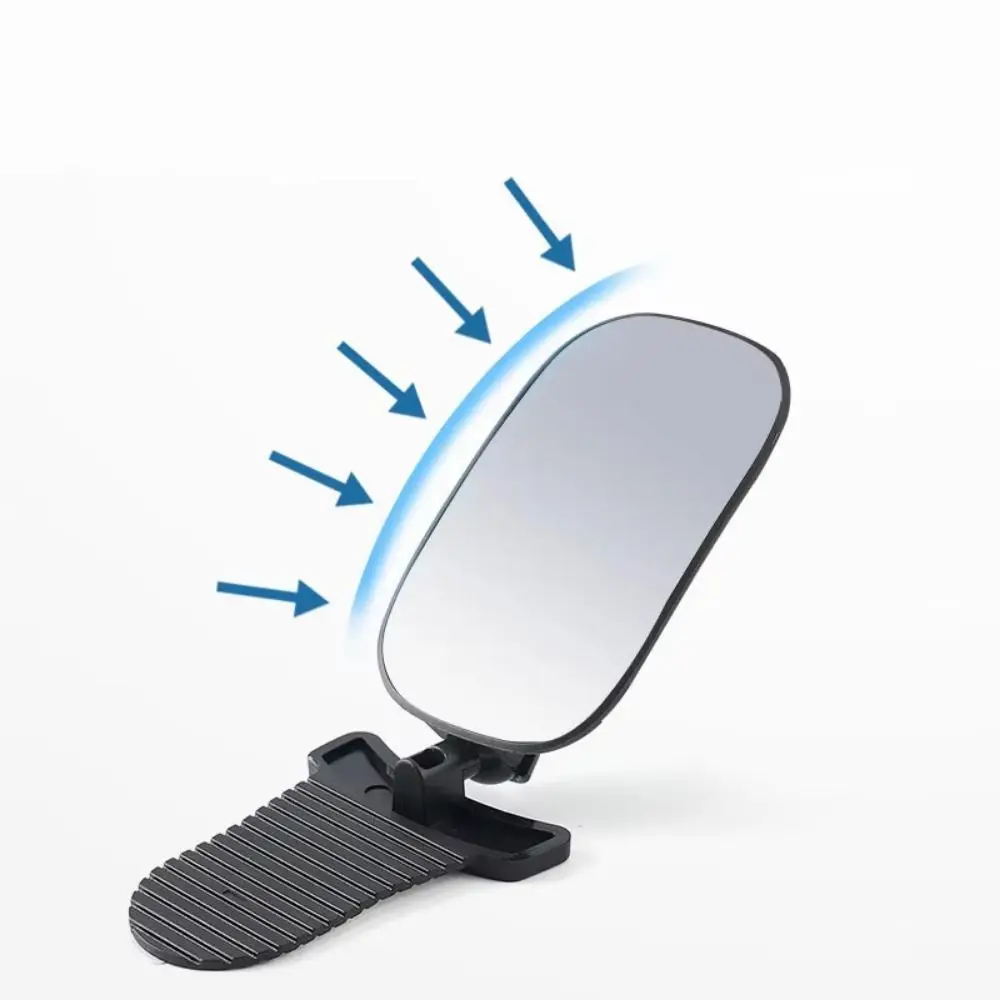 Wide View Car Rear View Mirror Observing Back Seat 360 Degree Adjustable Car Back Seat Baby Mirror Traceless Paste