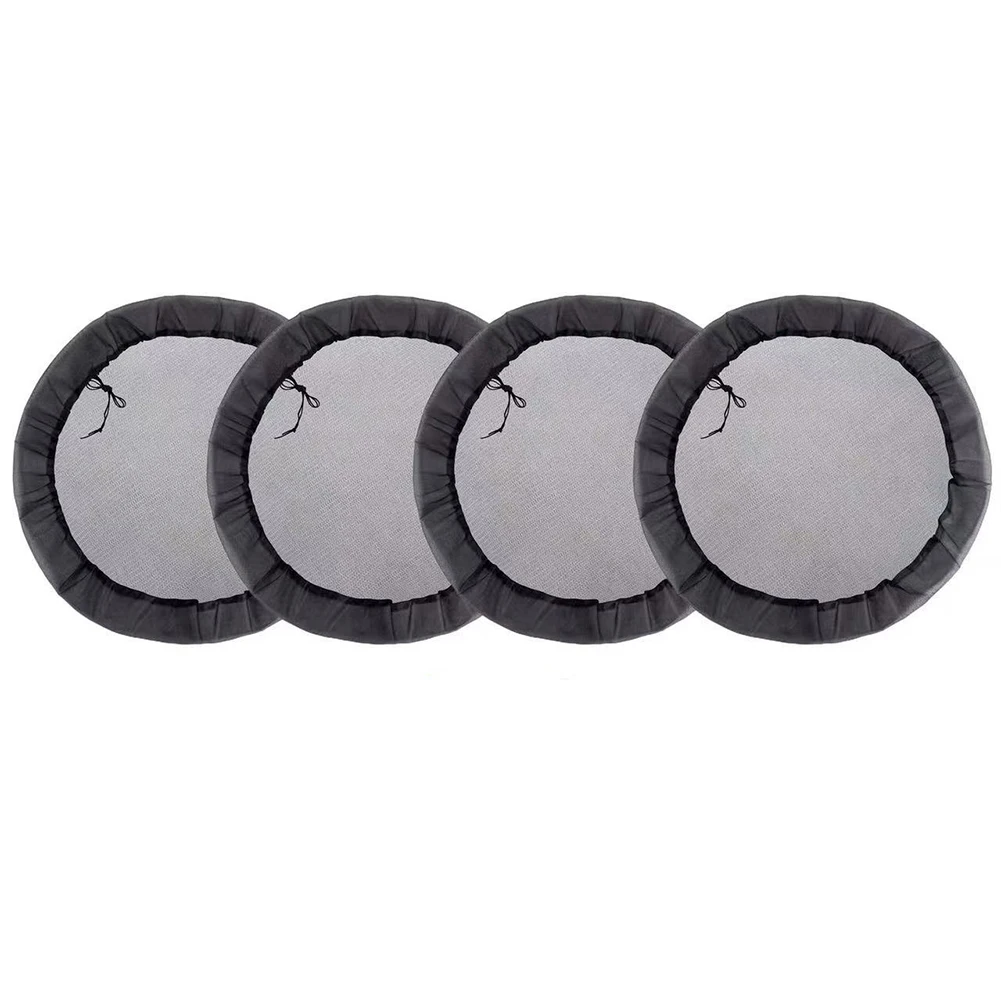 4Pcs 15.7inch Outdoor Rain Barrels Covers. These Rain Are Suitable For Rain Barrels And Come With Leaf Filters Are Waterprof