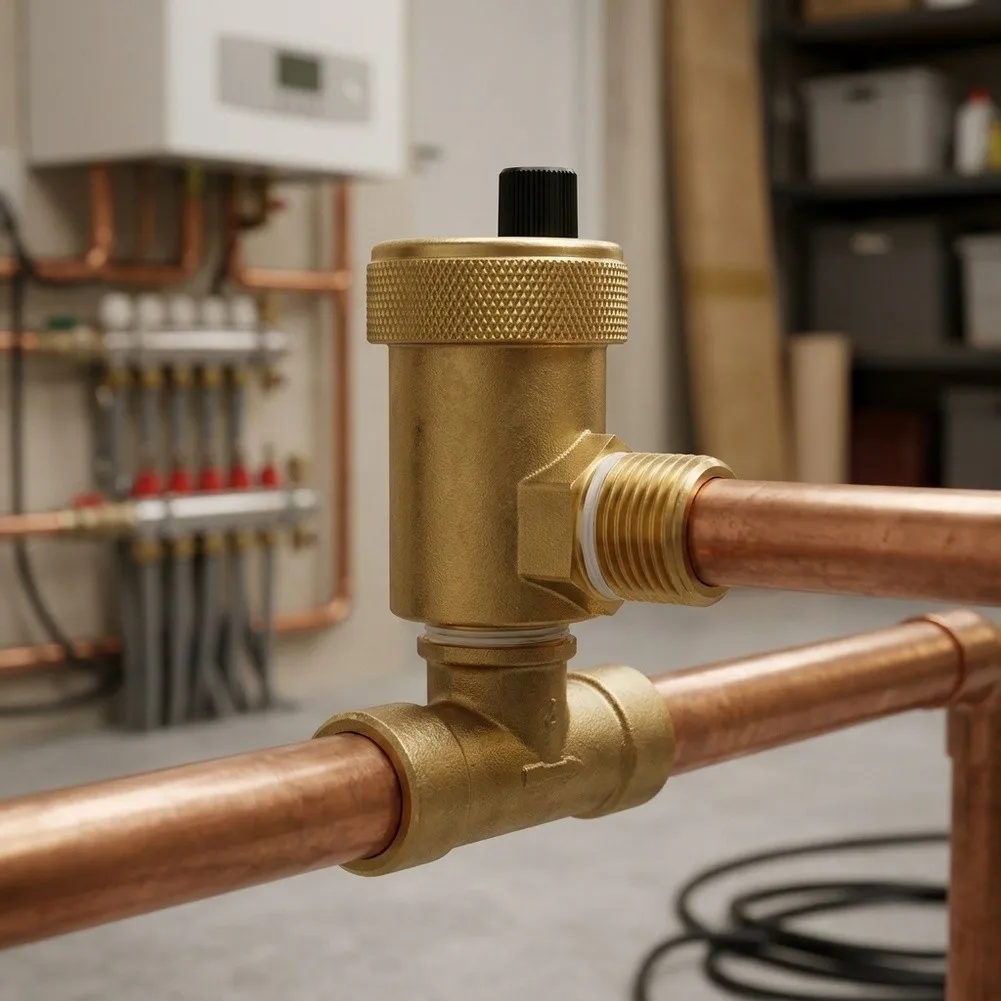 Boiler Maintenance Automatic Bleed Valve Pressure Management Valve Pressure Relief For Water Heating External Threaded Design
