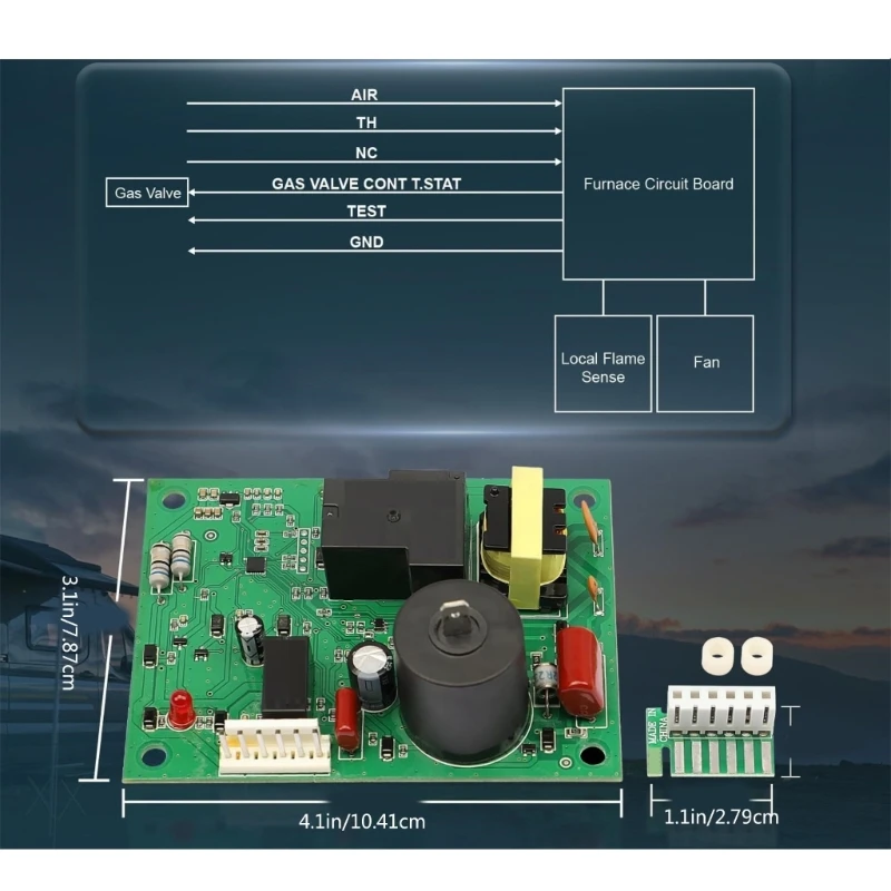 Scheda circuito sostitutiva Scheda controllo del circuito del forno universale con adattatore