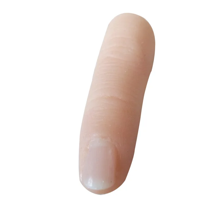 Customizable Silicone Finger Implants & Interventional Materials Multi-Color Cosmetic Prostheses